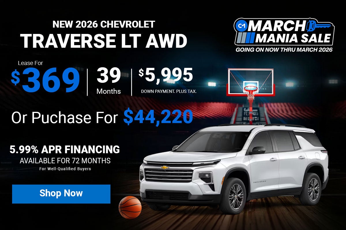 2026 Chevrolet Traverse LT AWD