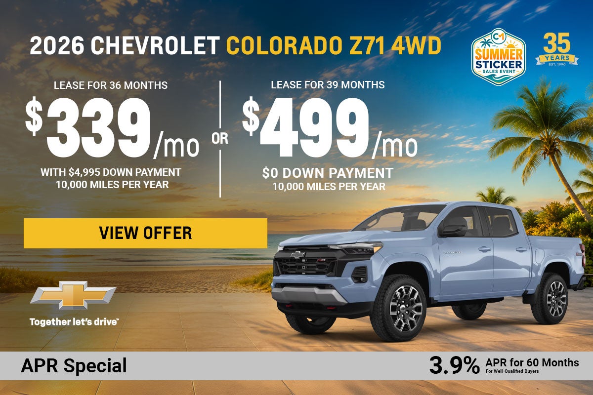 2026 Chevrolet Colorado Z71 4WD