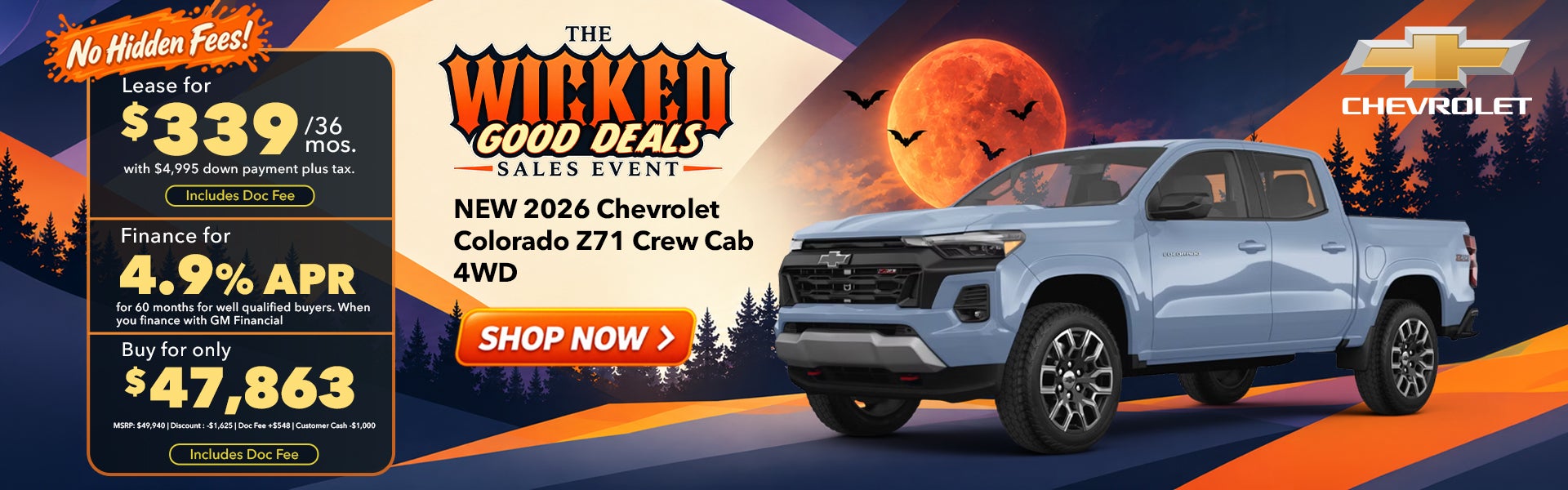 2026 Chevrolet Colorado Z71 4WD