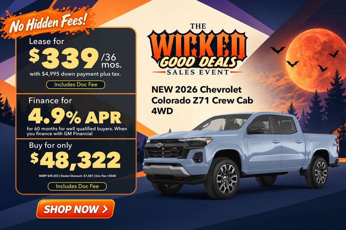 2026 Chevrolet Colorado Z71 4WD