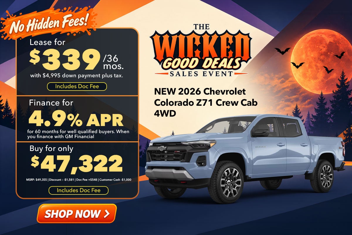 2026 Chevrolet Colorado Z71 4WD