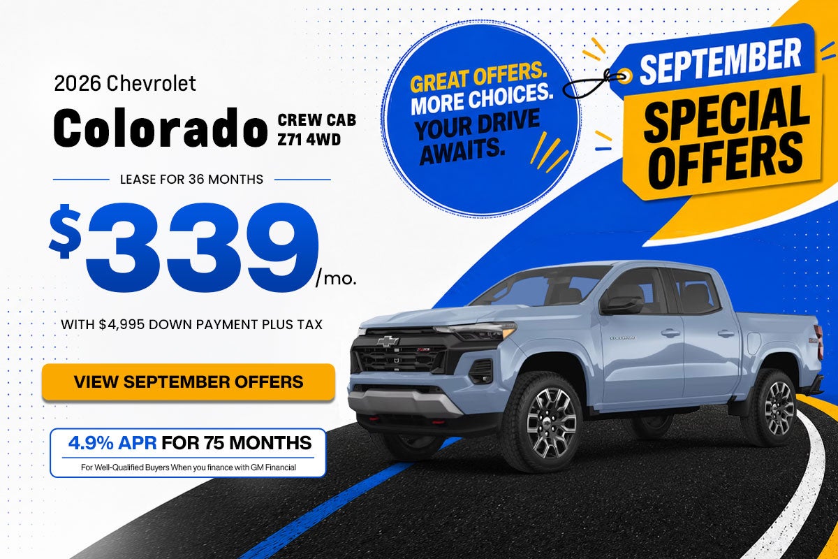 2026 Chevrolet Colorado Z71 4WD