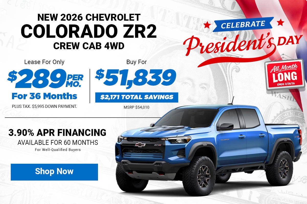 2026 Chevrolet Colorado ZR2 4WD