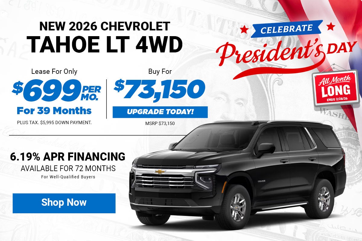 2026 Chevrolet Tahoe LT 4WD