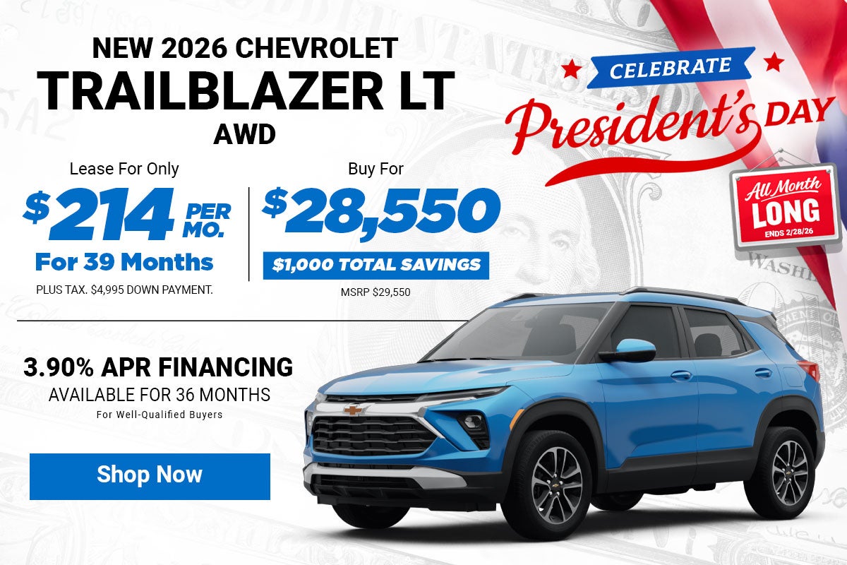 2026 Chevrolet Trailblazer LT AWD