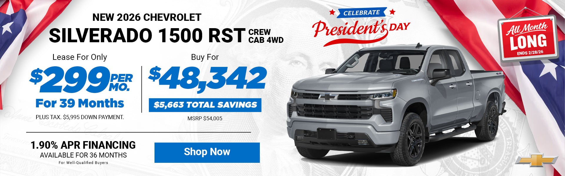 2026 Chevrolet Silverado 1500 RST 4WD