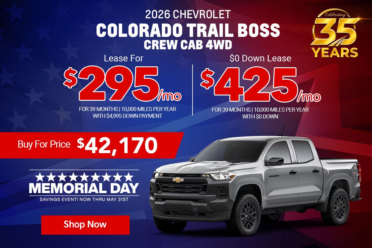 2026 Chevrolet Colorado Trail Boss