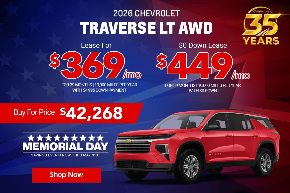 2026 Chevrolet Traverse LT AWD