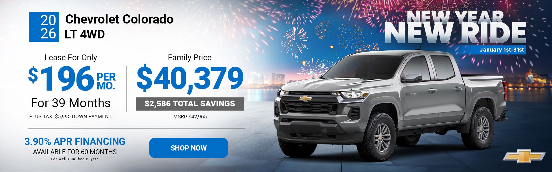 2026 Chevrolet Colorado LT 4WD