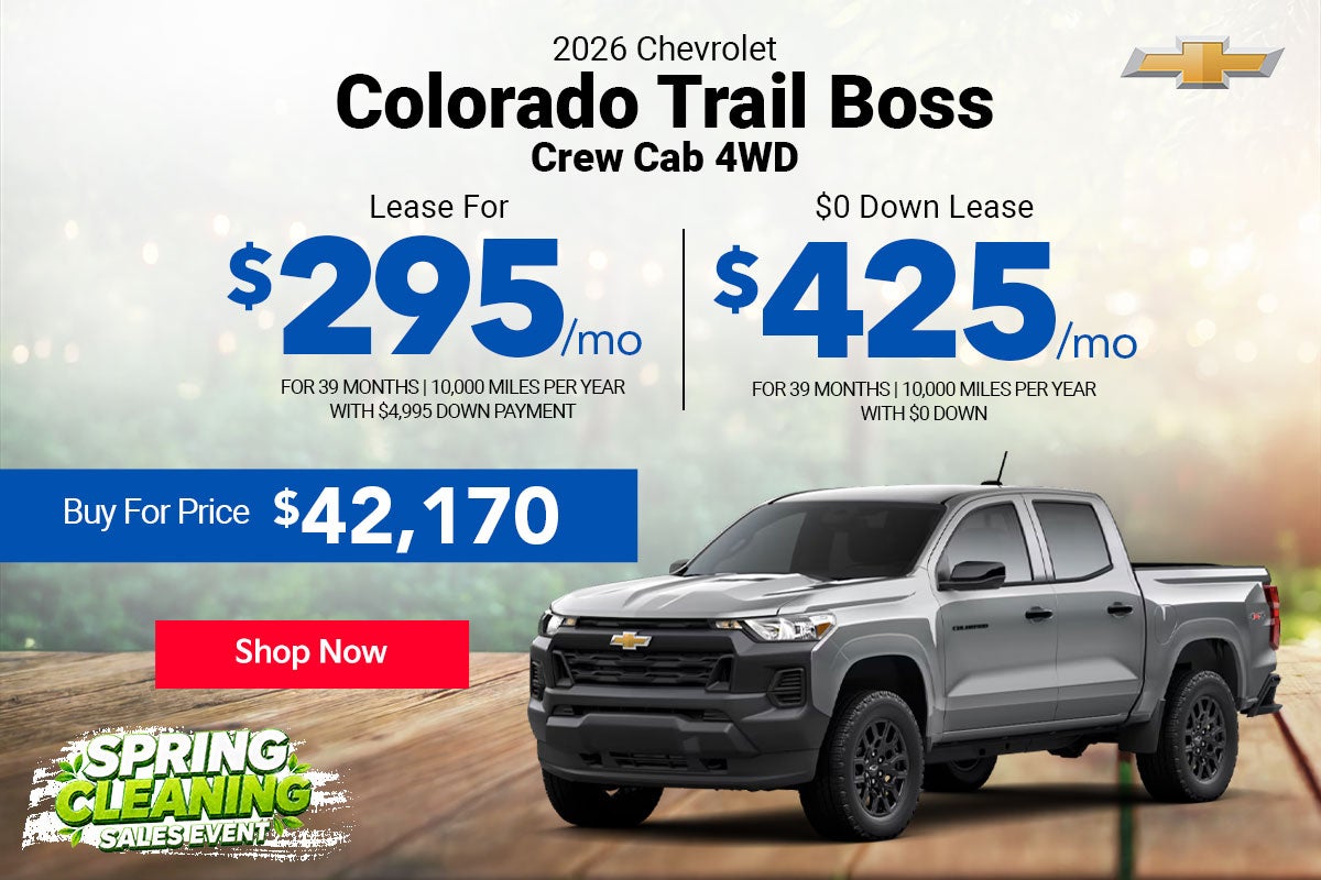 2026 Chevrolet Colorado Trail Boss