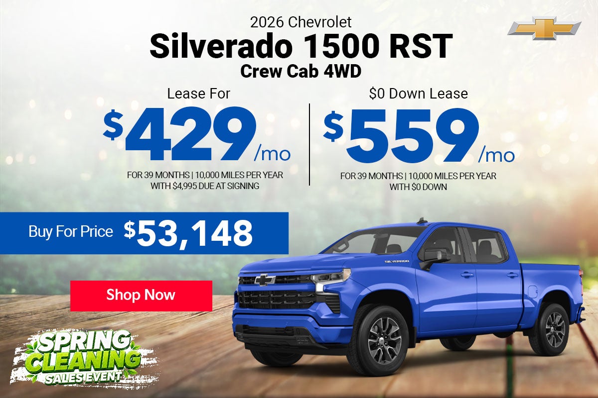 2026 Chevrolet Silverado 1500 RST 4WD