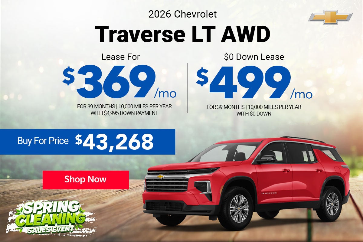 2026 Chevrolet Traverse LT AWD