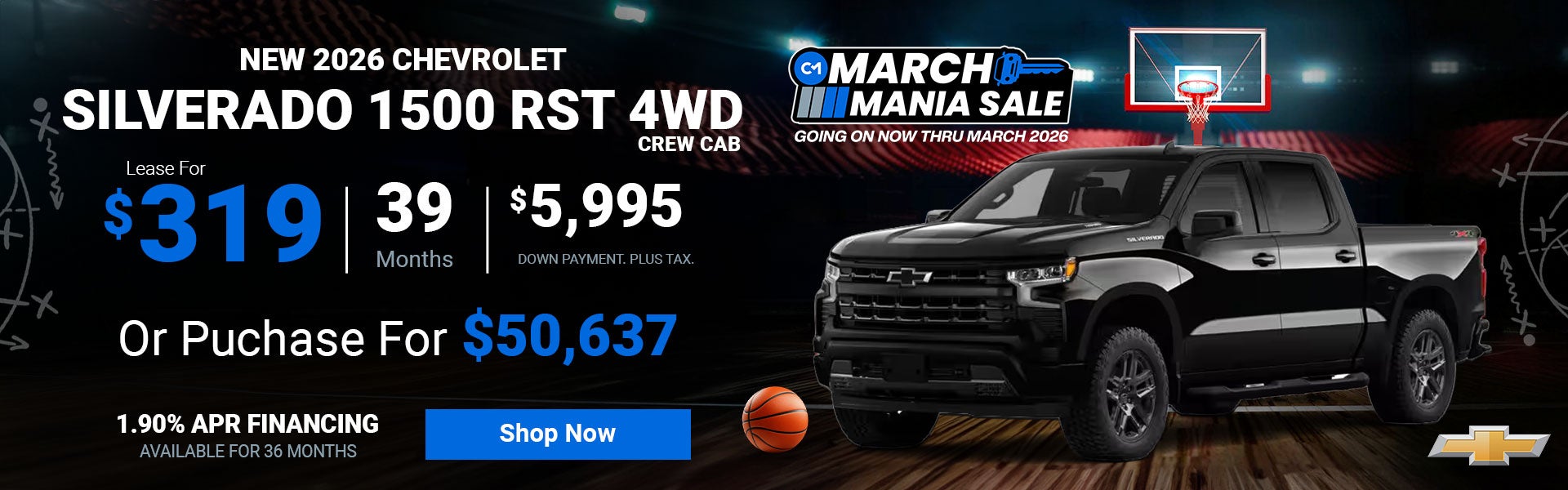 2026 Chevrolet Silverado 1500 RST 4WD