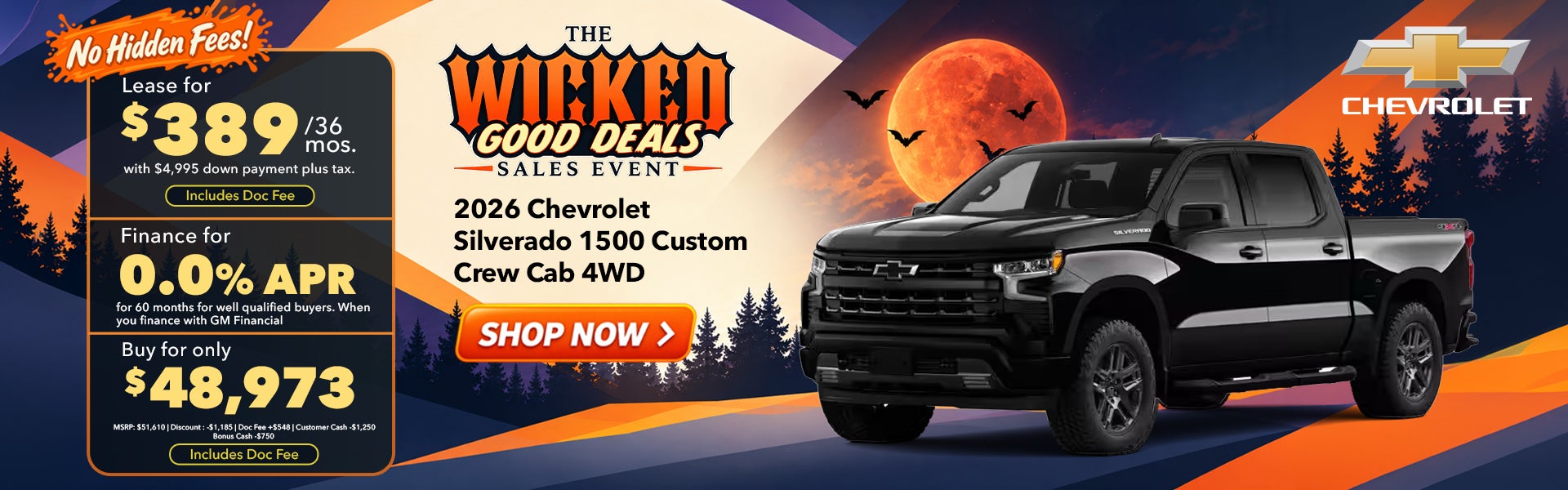 2026 Chevrolet Silverado 1500 Custom 4wd