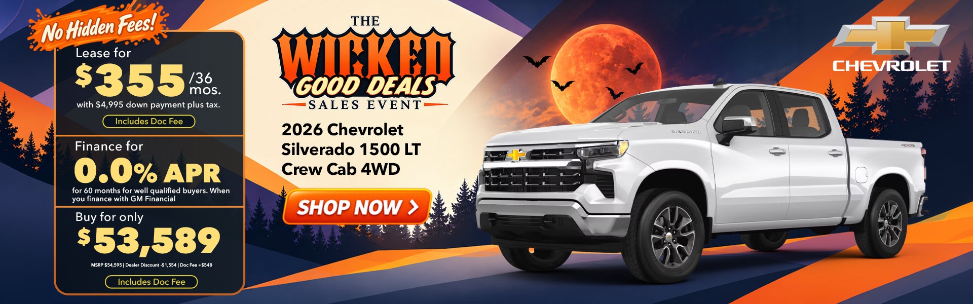 2026 Chevrolet Silverado 1500 LT 4WD Automatic