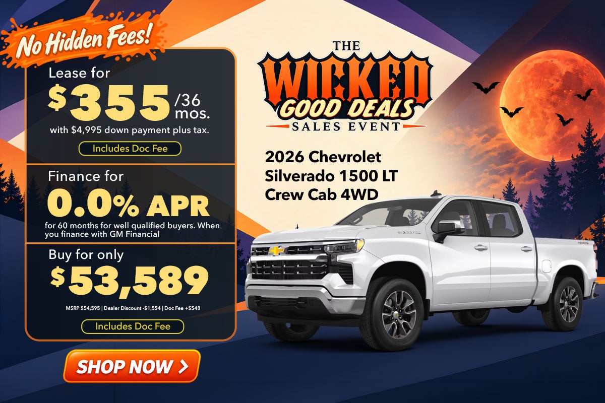 2026 Chevrolet Silverado 1500 LT 4WD Automatic