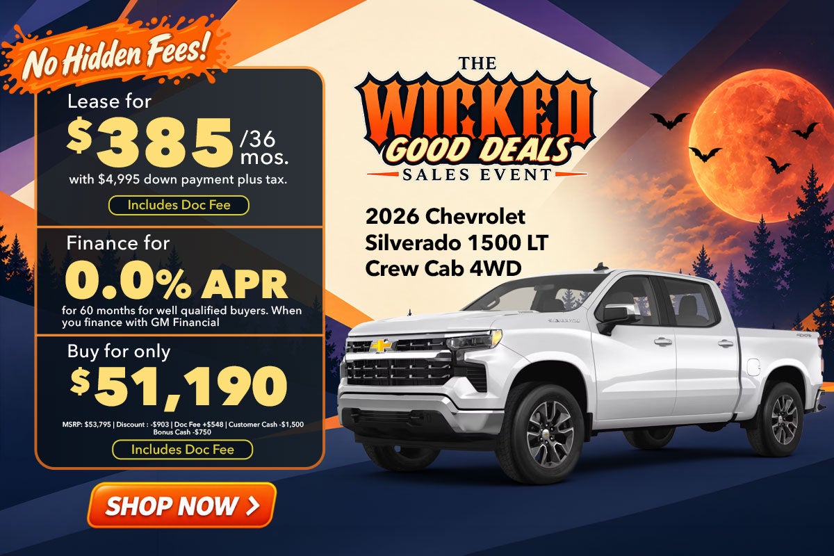 2026 Chevrolet Silverado 1500 LT 4WD Automatic