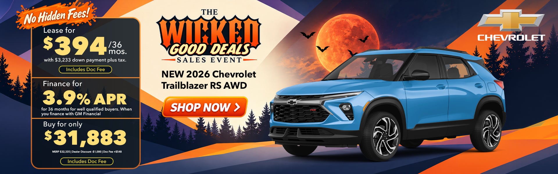 2026 Chevrolet Trailblazer RS AWD