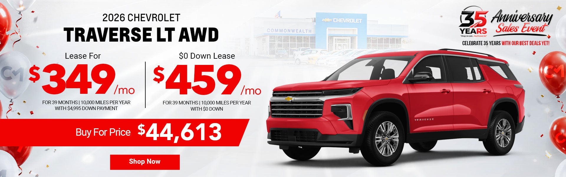 2026 Chevrolet Traverse LT AWD
