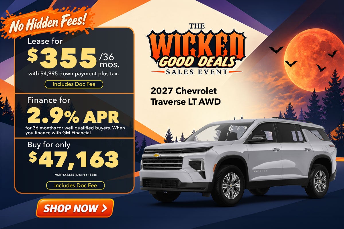 2027 Chevrolet Traverse LT AWD