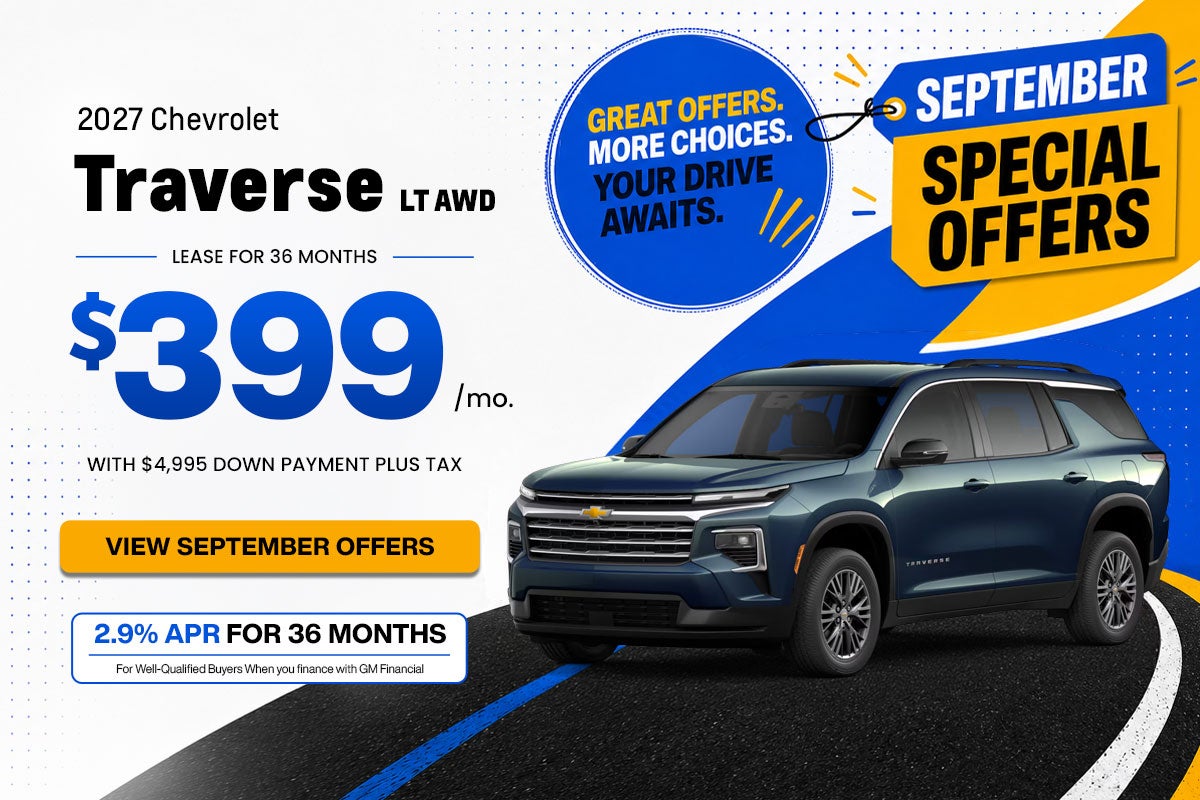 2027 Chevrolet Traverse AWD LT AWD