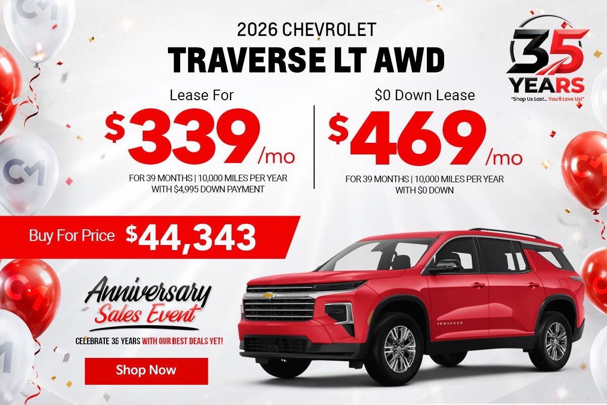 2026 Chevrolet Traverse LT AWD