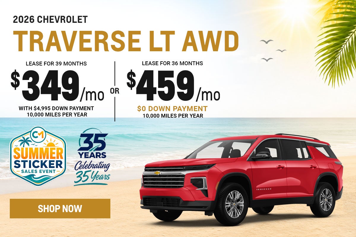2026 Chevrolet Traverse LT AWD
