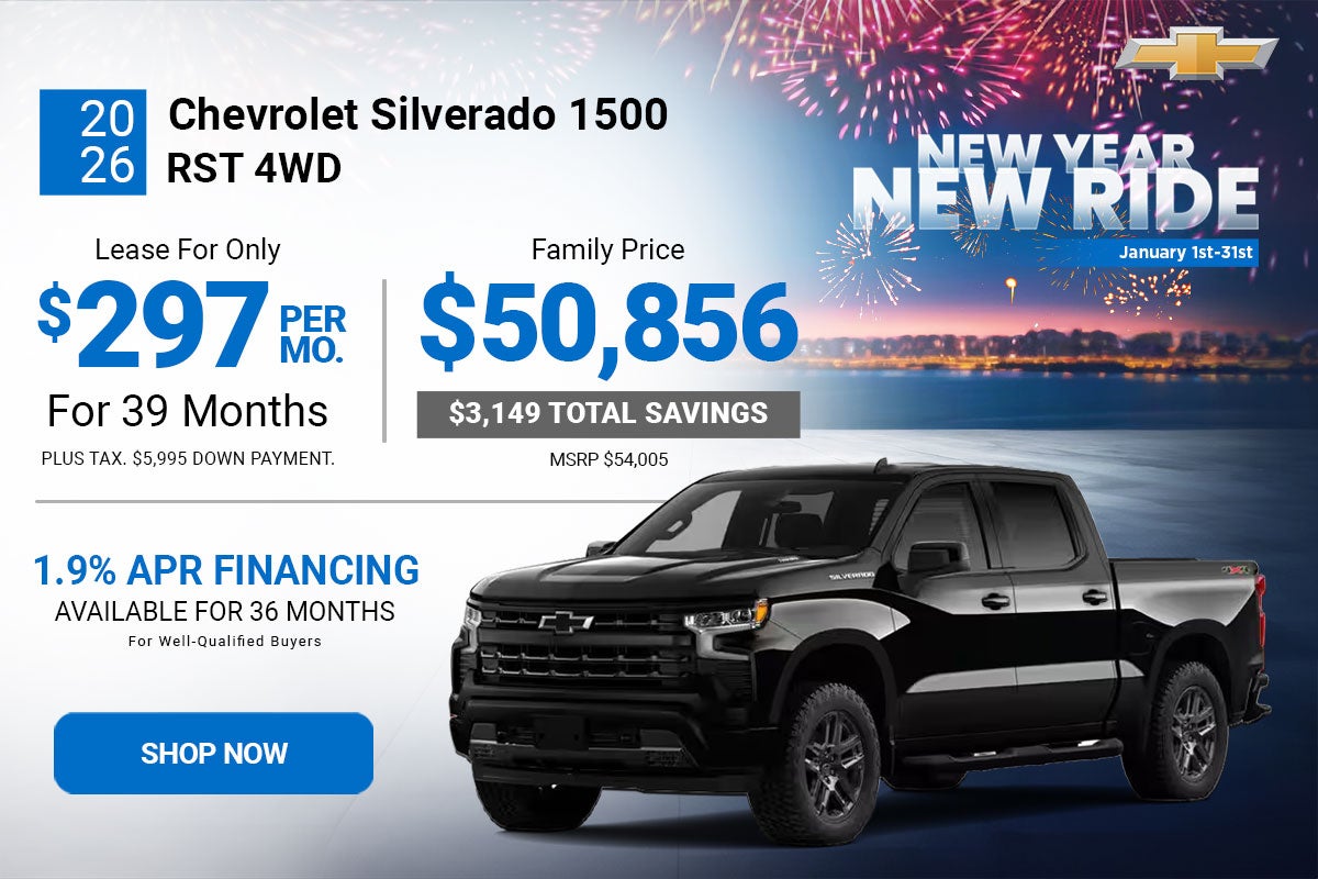 2026 Chevrolet Silverado 1500 RST 4WD