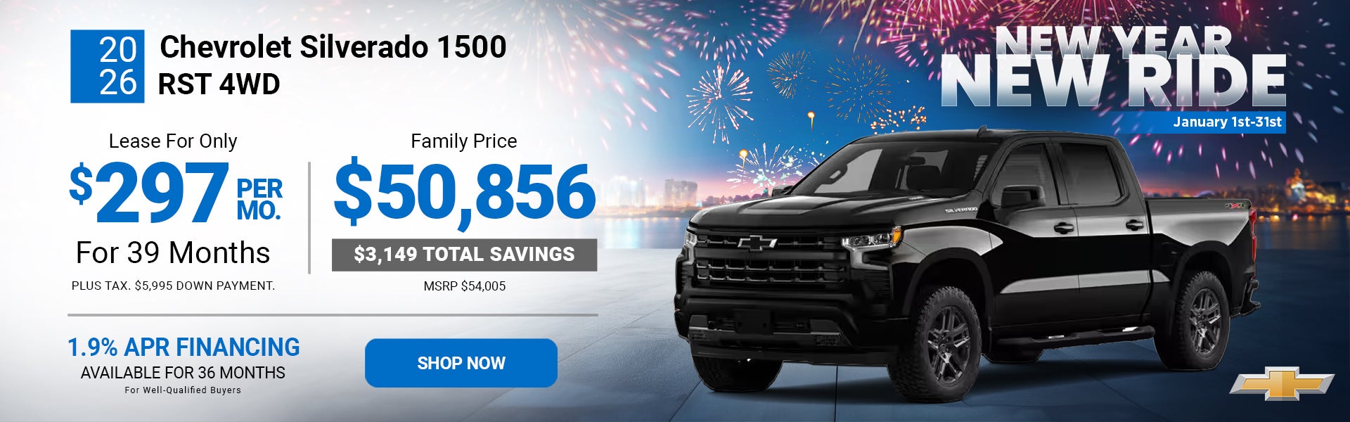 2026 Chevrolet Silverado 1500 RST 4WD