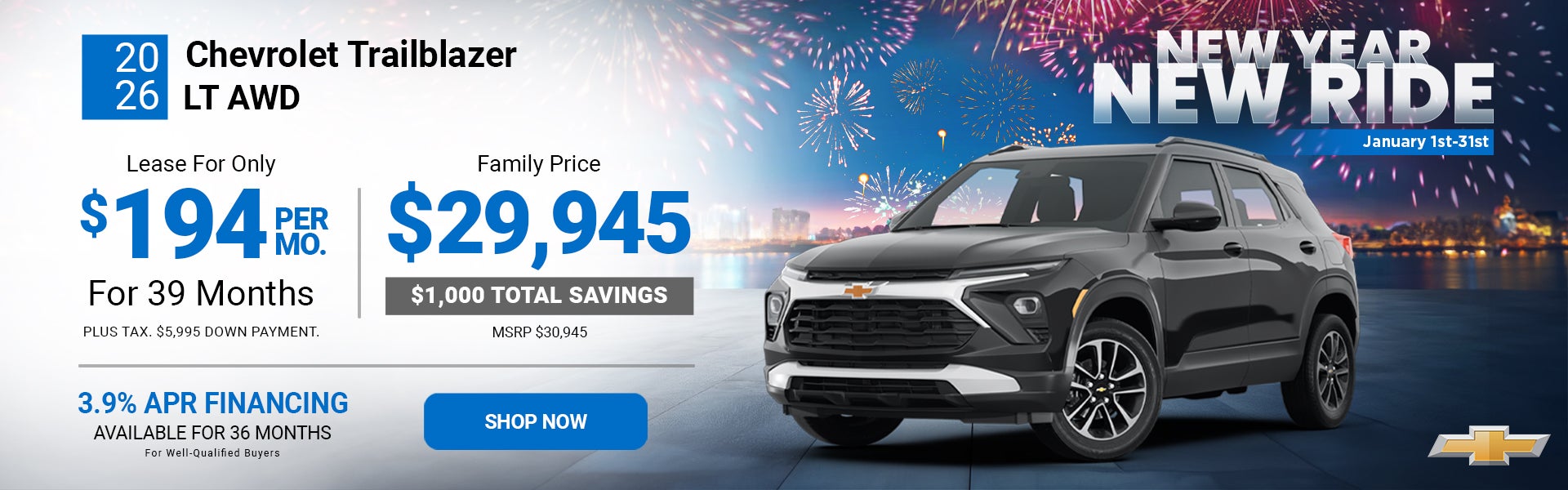 2026 Chevrolet Trailblazer LT AWD