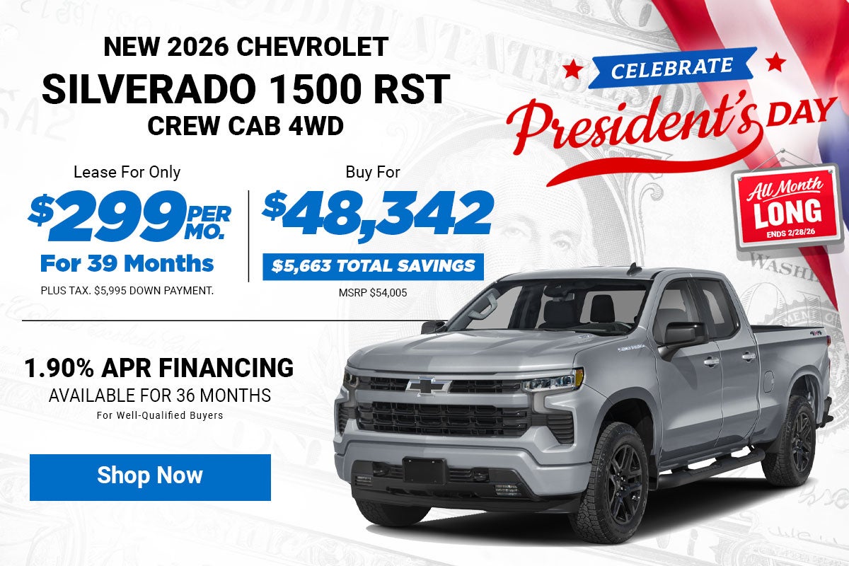 2026 Chevrolet Silverado 1500 RST 4WD