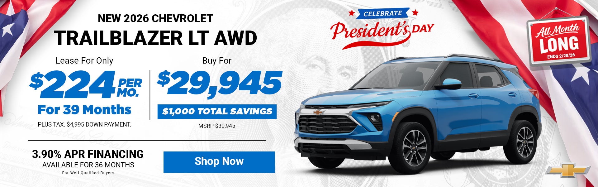 2026 Chevrolet Trailblazer LT AWD